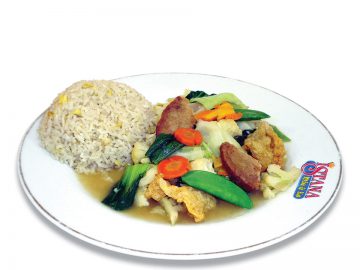 Nasi Capjay Ayam / Seafood